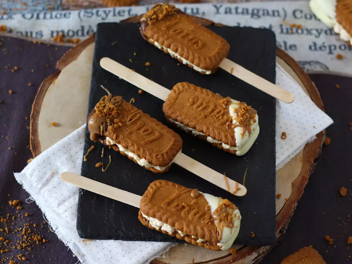 Zmrzlinové sendviče ze sušenek speculoos - foto 2