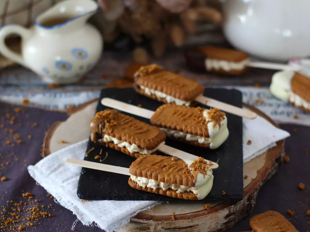 Zmrzlinové sendviče ze sušenek speculoos - foto 5